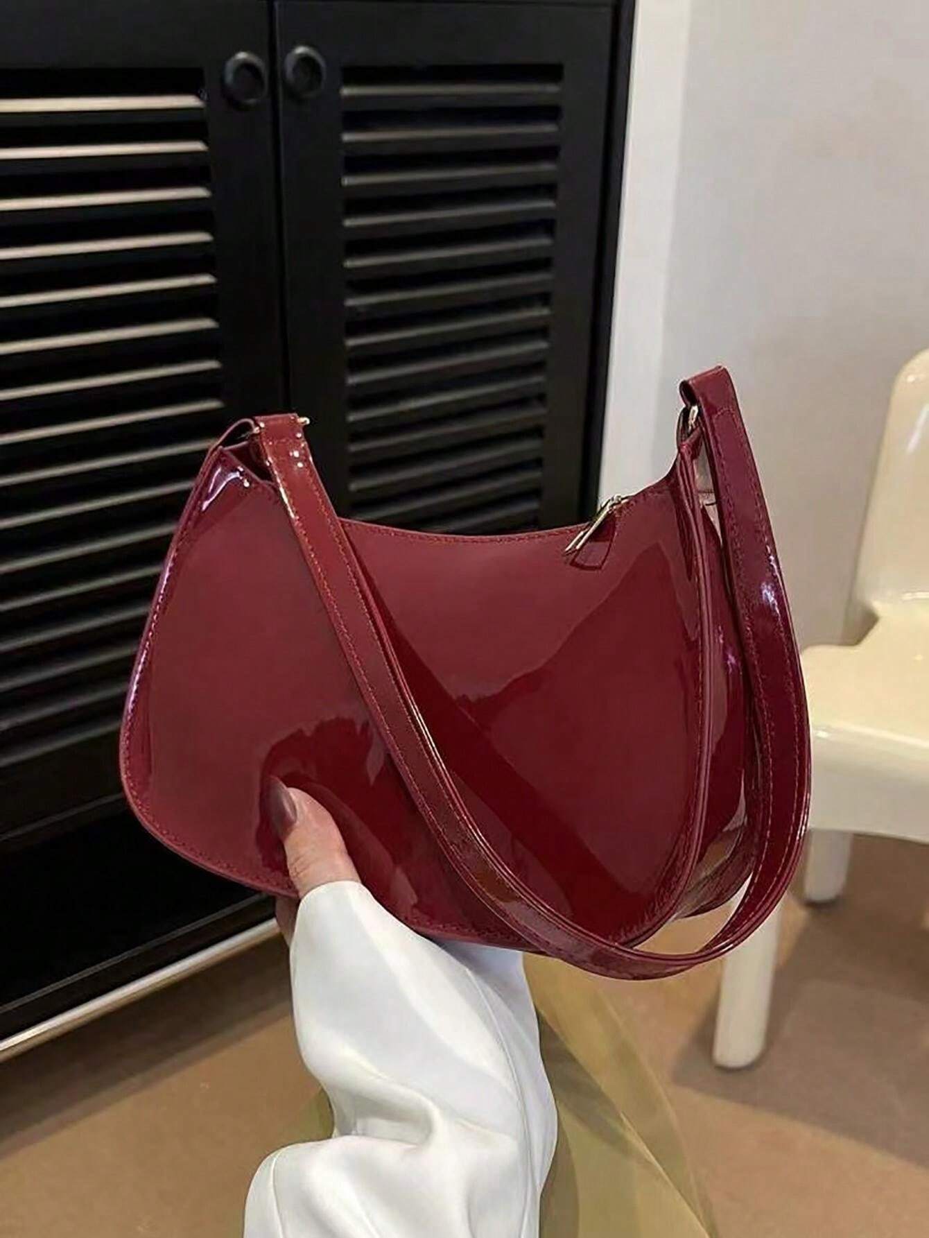 Rouge Mirror™- Bolso baguette de hombro