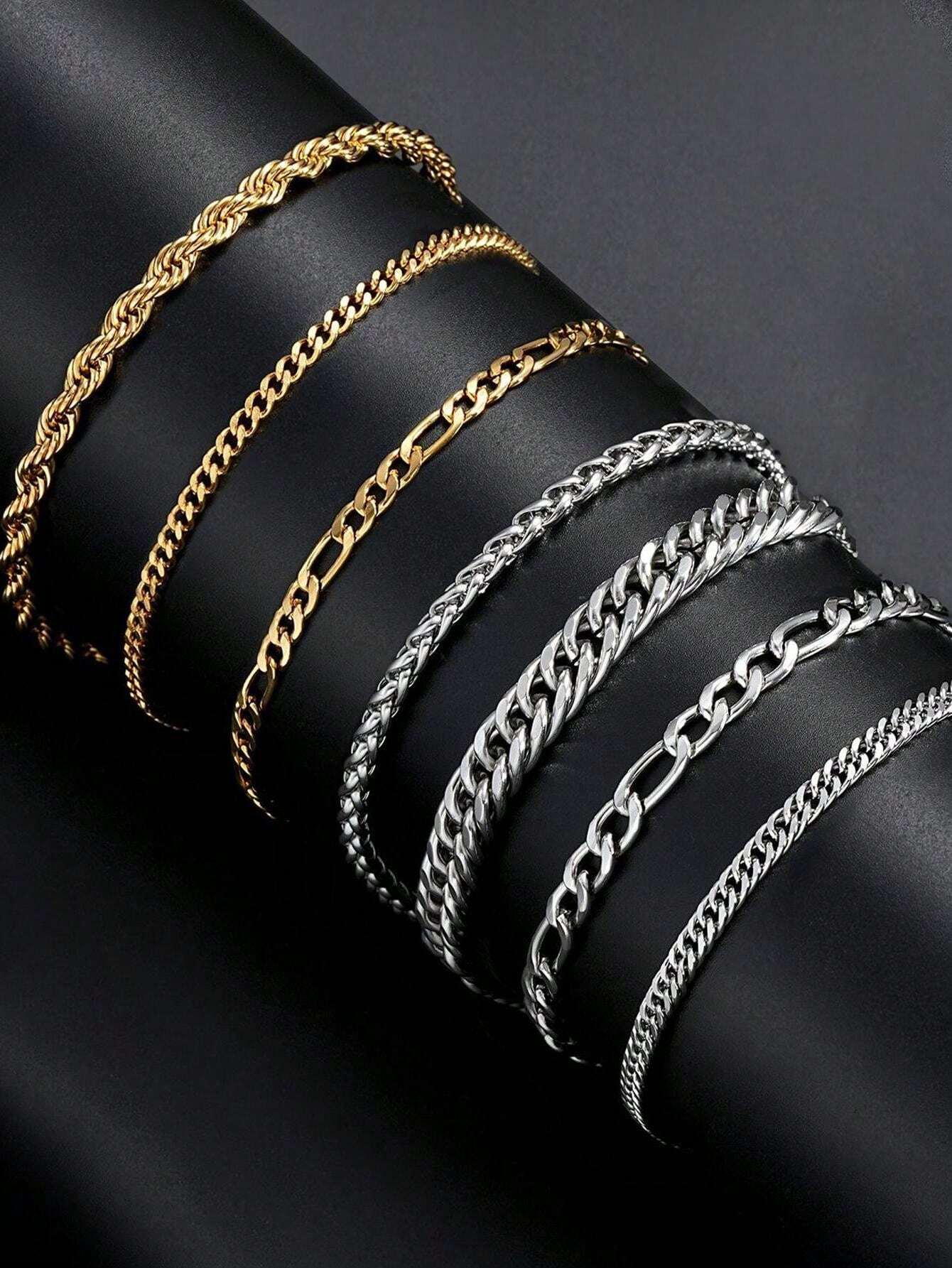 SteelLine™ – Set de Pulseras Minimalistas de Acero