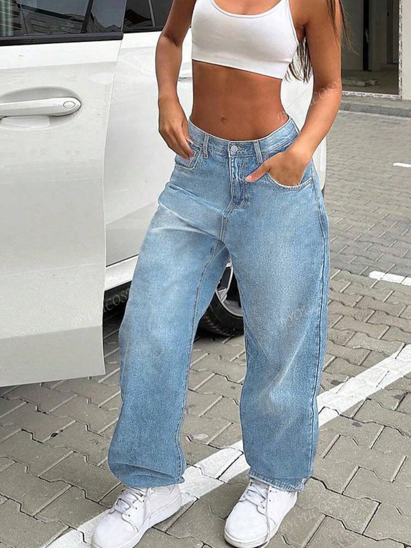 Urban Chill – Jeans Boyfriend Azul Lavado