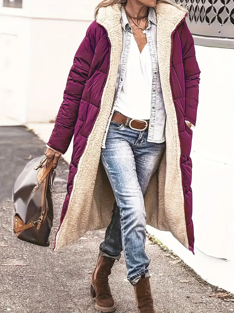 Frostelle™ – Chaqueta Larga Forrada Premium