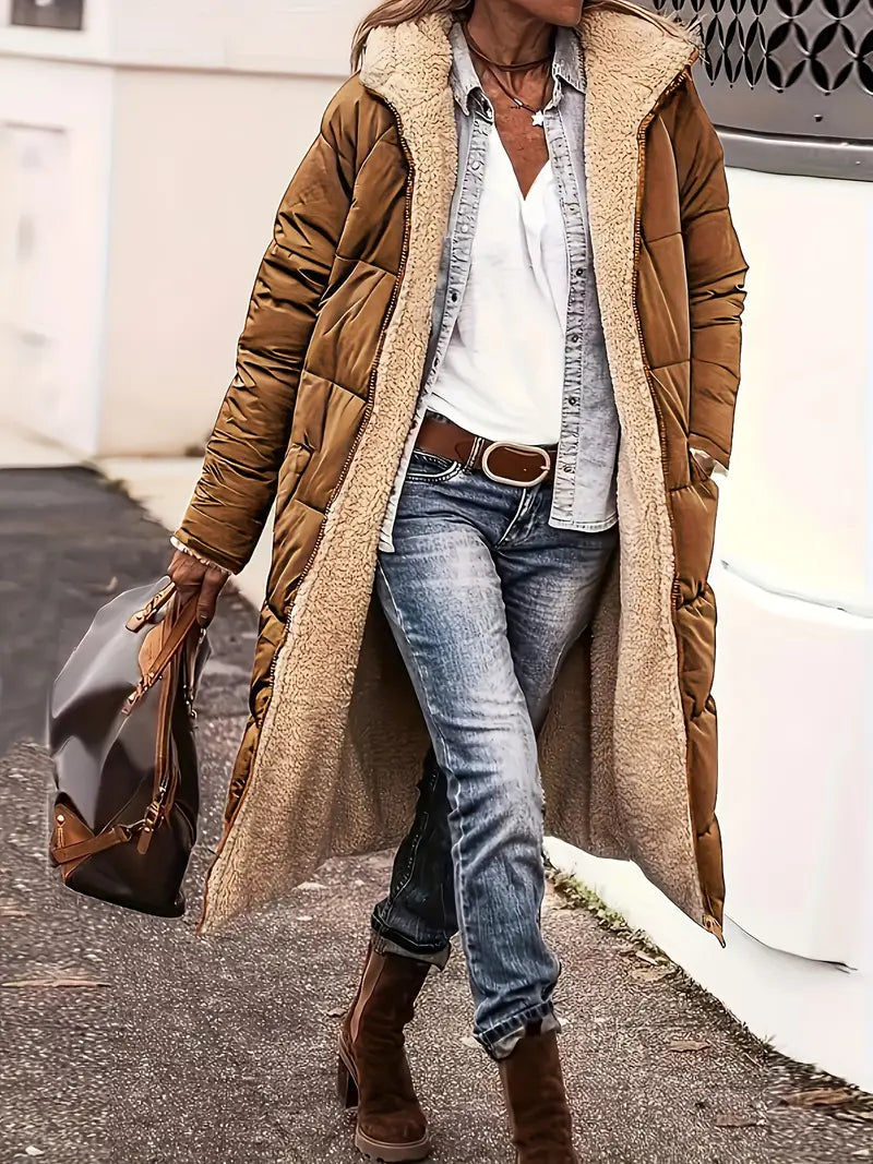 Frostelle™ – Chaqueta Larga Forrada Premium