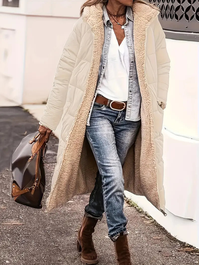 Frostelle™ – Chaqueta Larga Forrada Premium