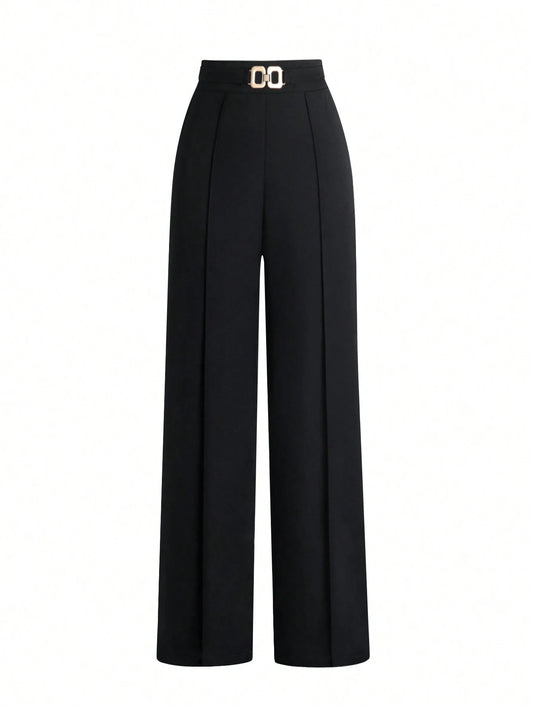 BeltForm™ – Pantalones de Traje con Hebilla Elegante