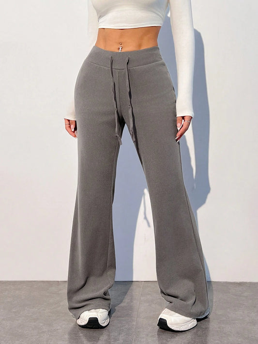 WarmEase™ – Pantalón Térmico con Cordón y Cintura Alta