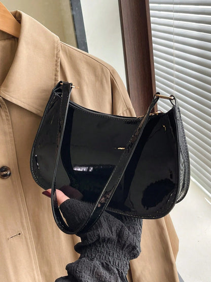 Rouge Mirror™- Bolso baguette de hombro