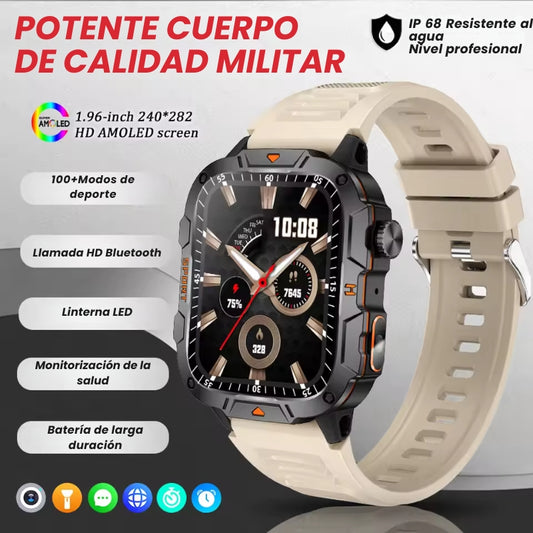 X-FORCE™ - Smart Watch Con Linterna